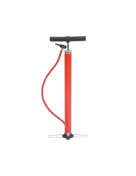 Steel Hand Pump Red.